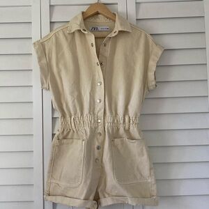 ZARA Safari Romper